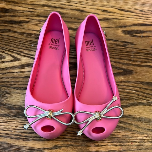 Girls Mel by Mini Melissa Star Flats - Picture 1 of 5
